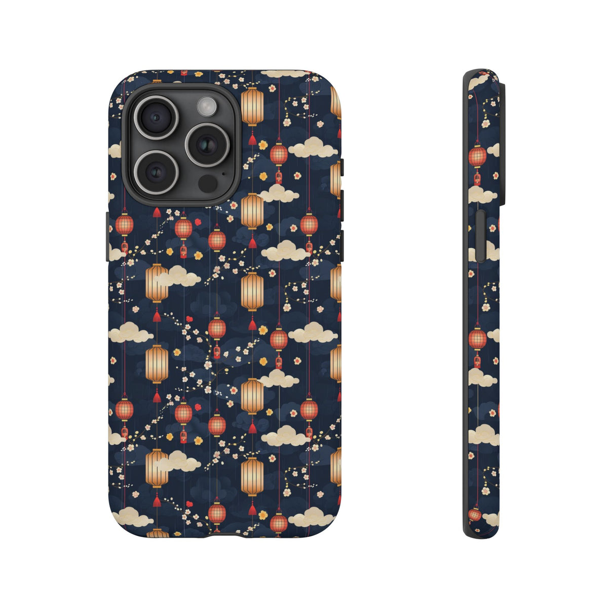 Japanese Pattern Phone Case – Elegant & Timeless Design for Your Phone 470