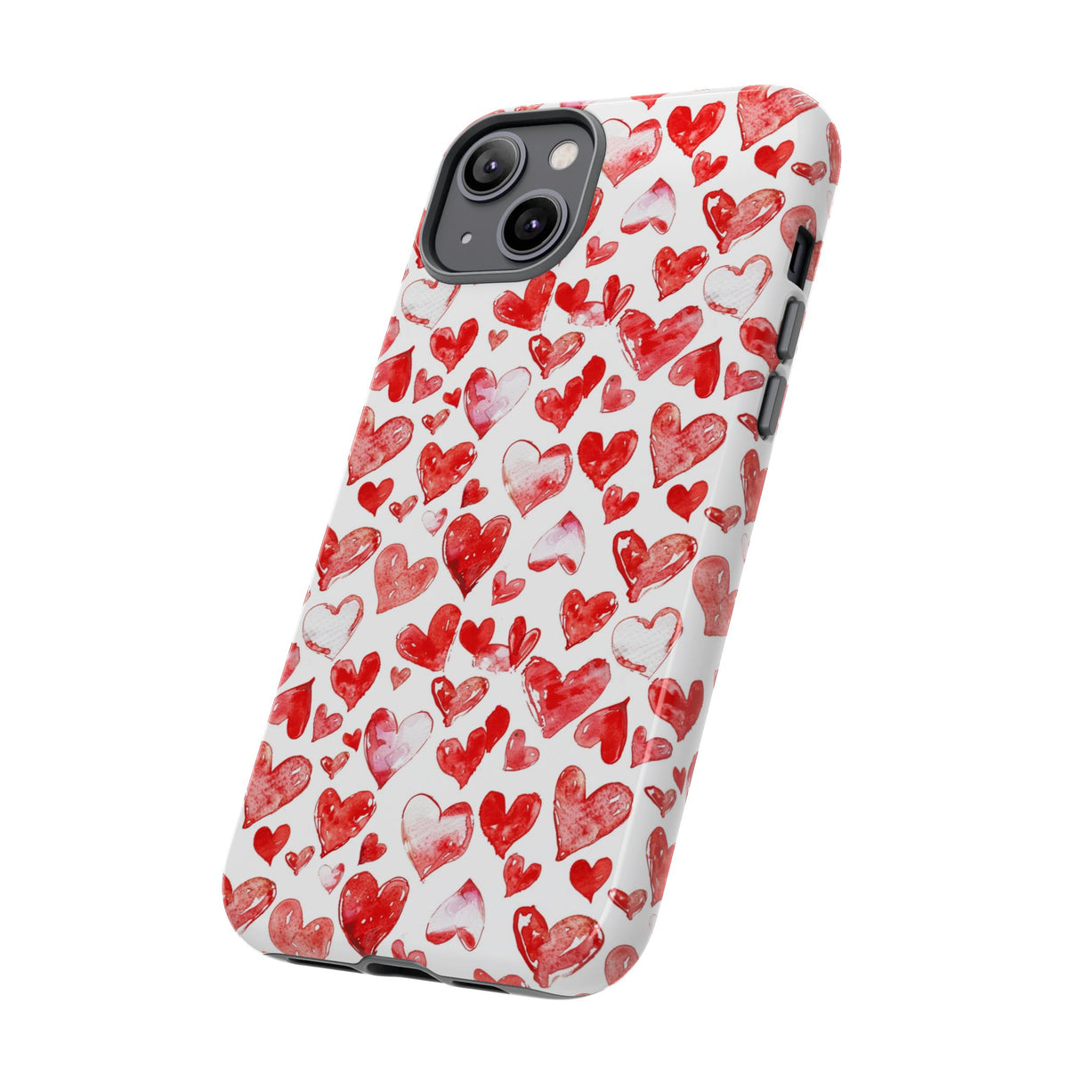 Heart Pattern Phone Case – Stylish & Loving Design for Your Device 813