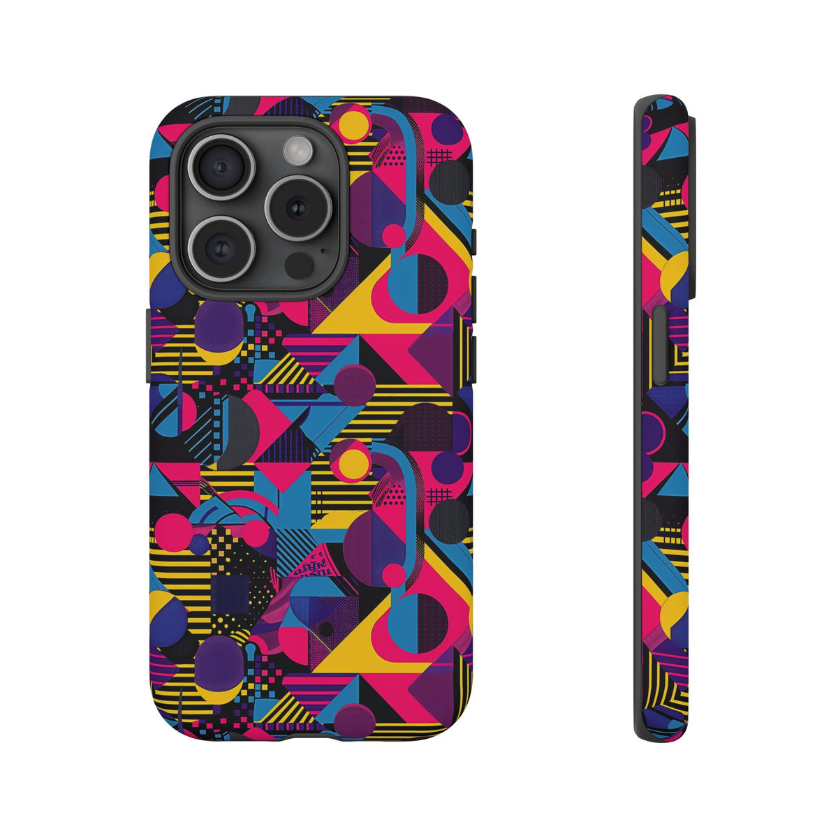 Retro 80s Seamless Phone Case – Vintage Style Meets Modern Protection 085