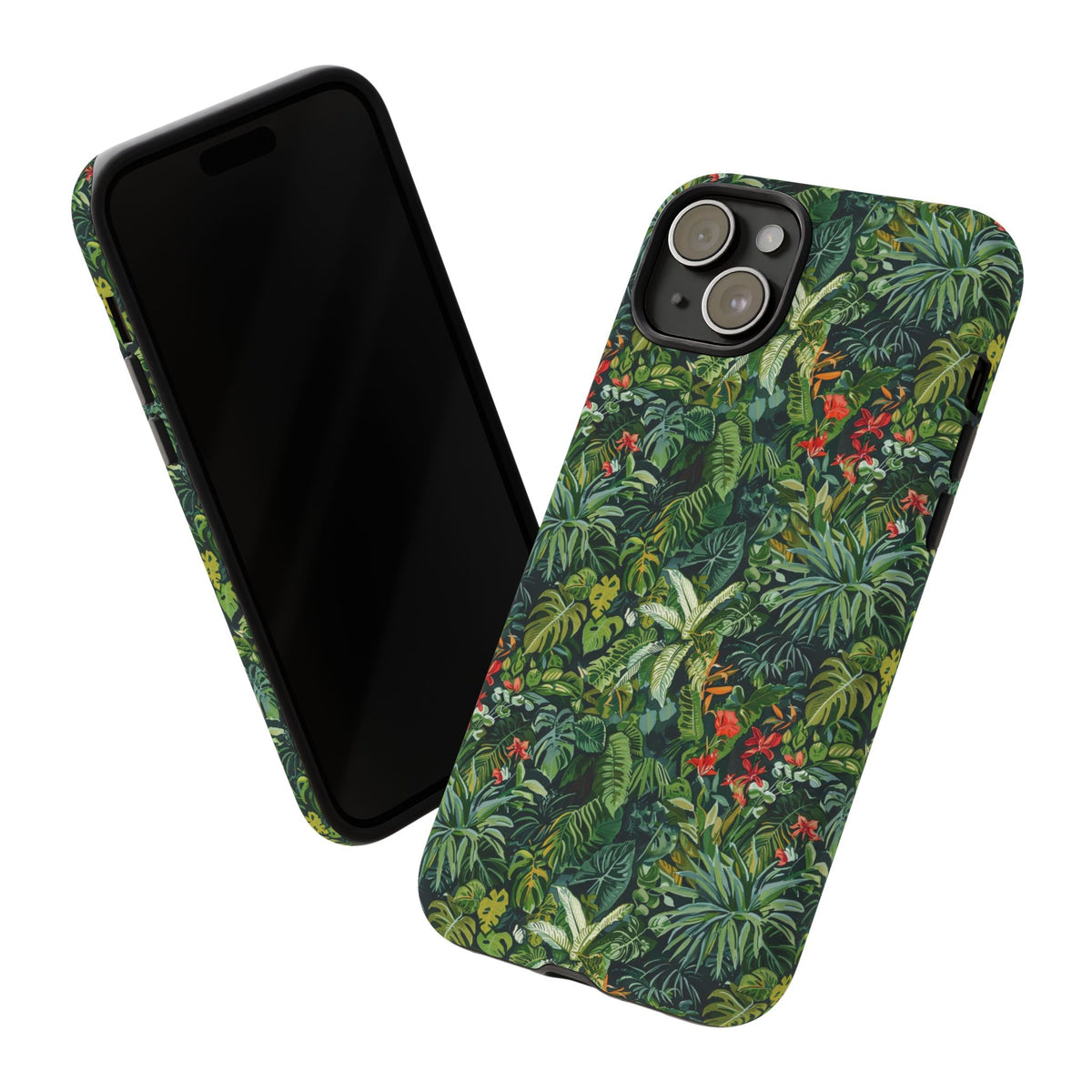 Jungle Pattern Phone Case – Exotic & Lush Design for Your Phone 323