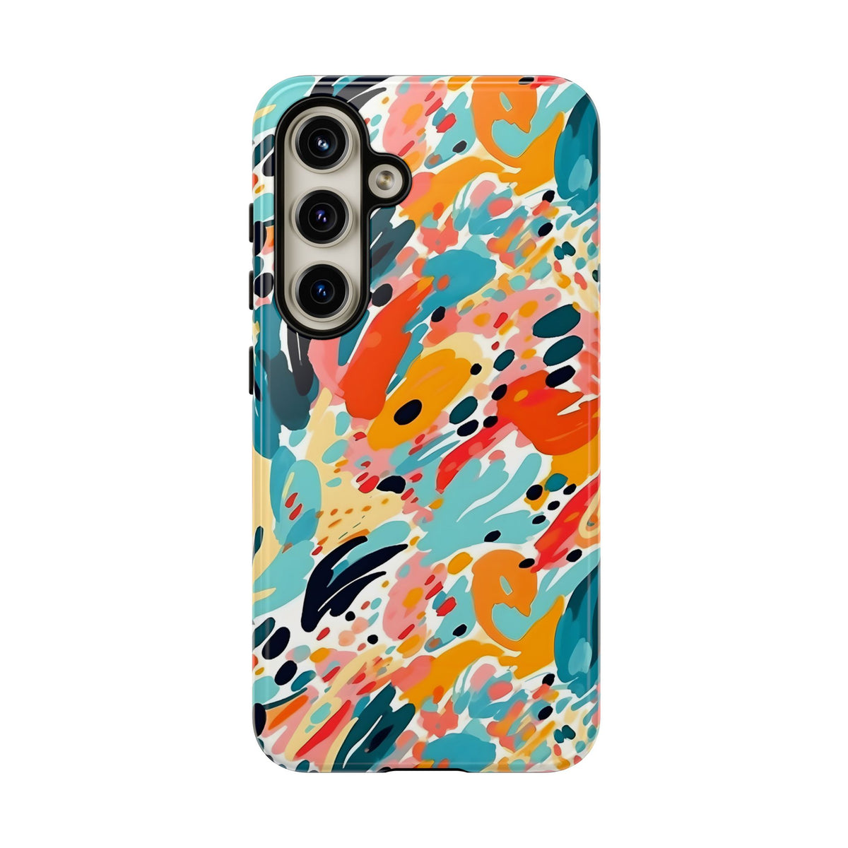 Abstract Painting Design Phone Case – Modern Art-Inspired Phone Cover 7