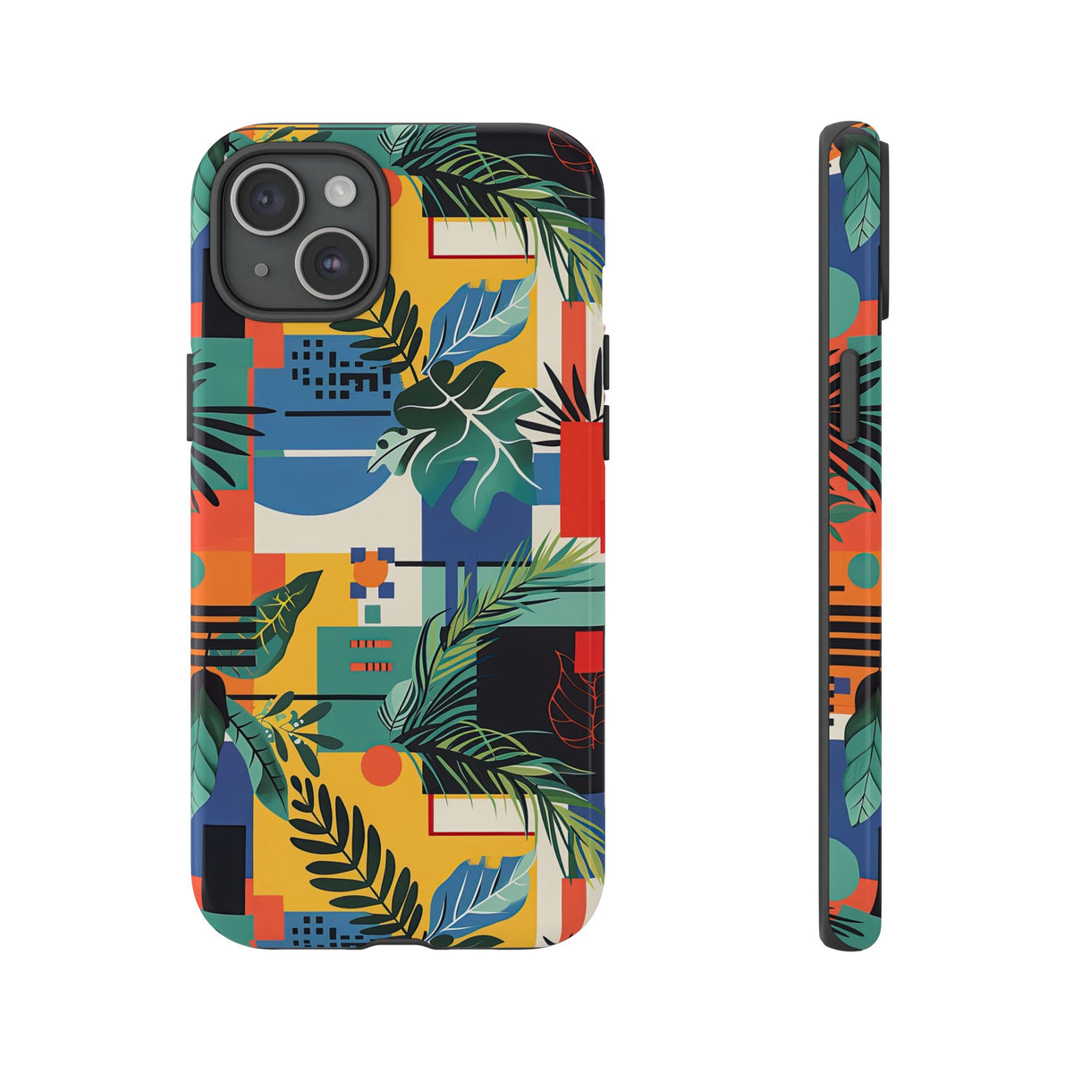 Jungle Collage Phone Case – Vibrant & Durable Nature-Inspired Protection