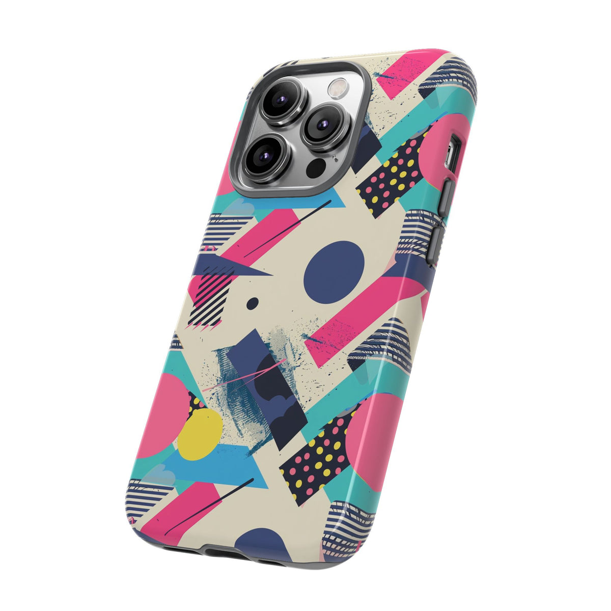 Retro 80s Seamless Phone Case – Vintage Style Meets Modern Protection 089