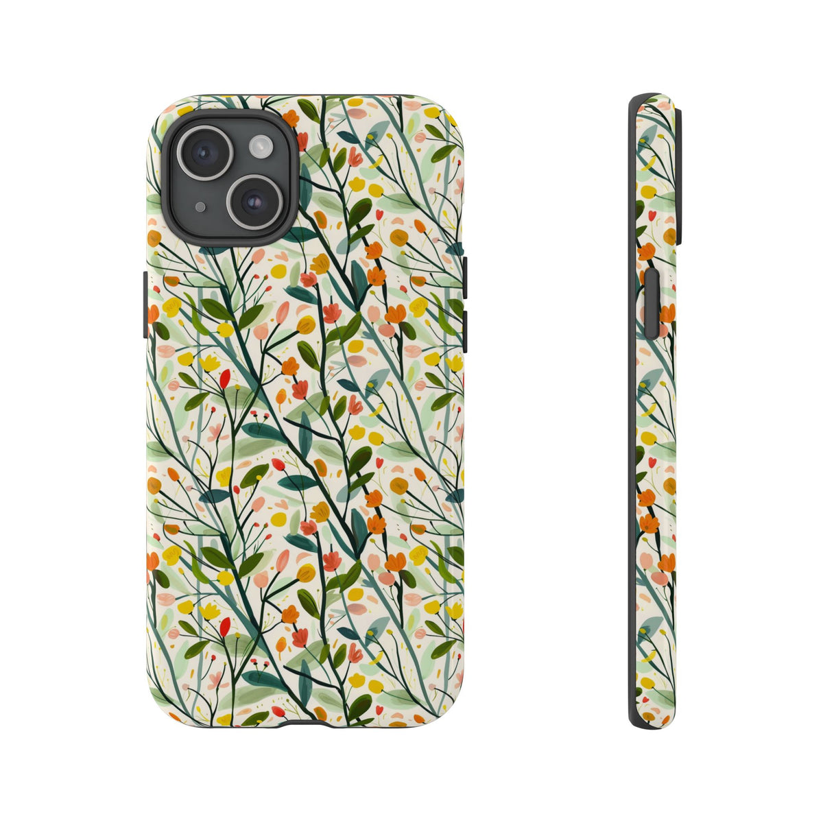 Spring Pattern Phone Case – Fresh & Vibrant Design for Your Phone 598