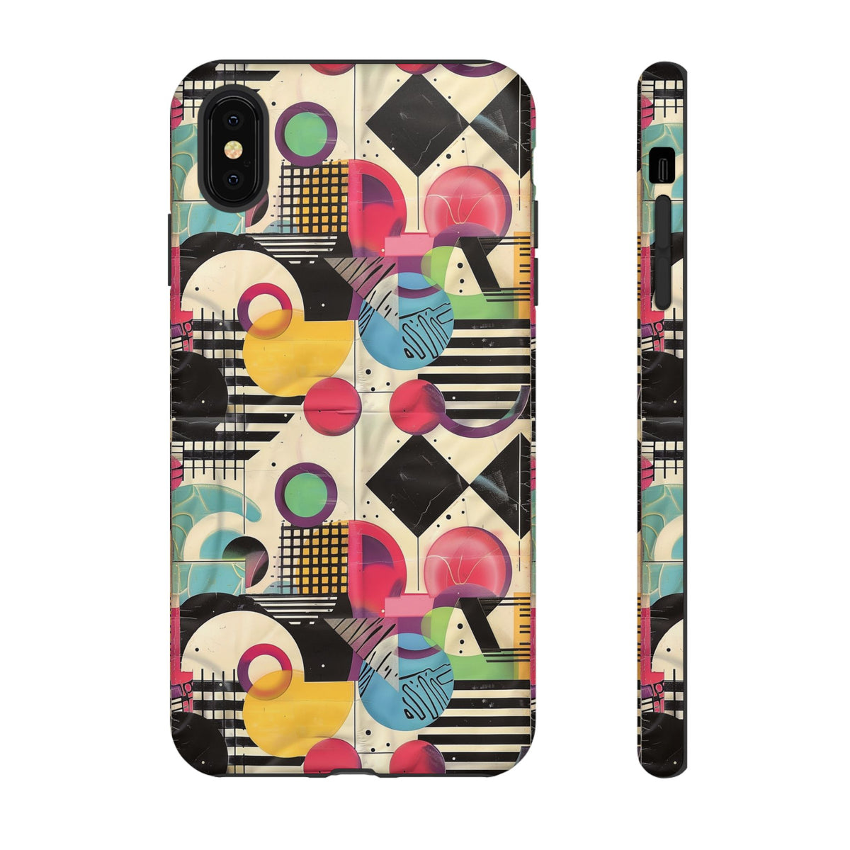 Retro 80s Seamless Phone Case – Vintage Style Meets Modern Protection 164