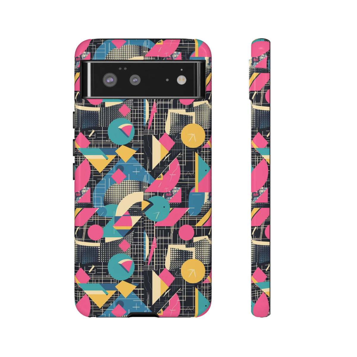 Retro 80s Seamless Phone Case – Vintage Style Meets Modern Protection 266