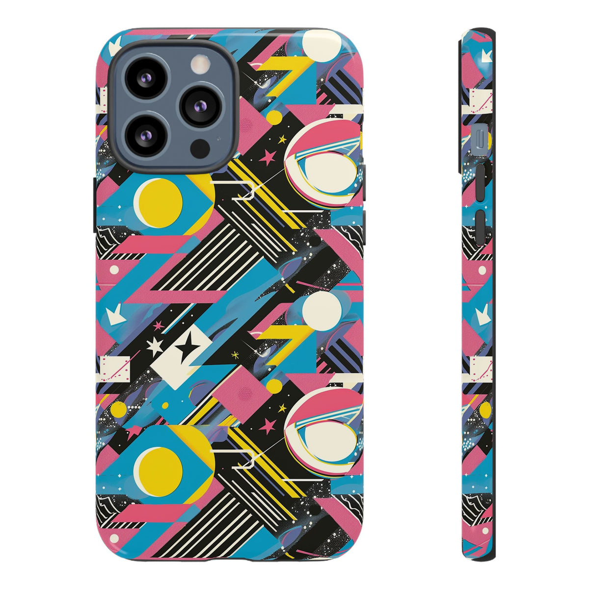 Retro 80s Seamless Phone Case – Vintage Style Meets Modern Protection 162