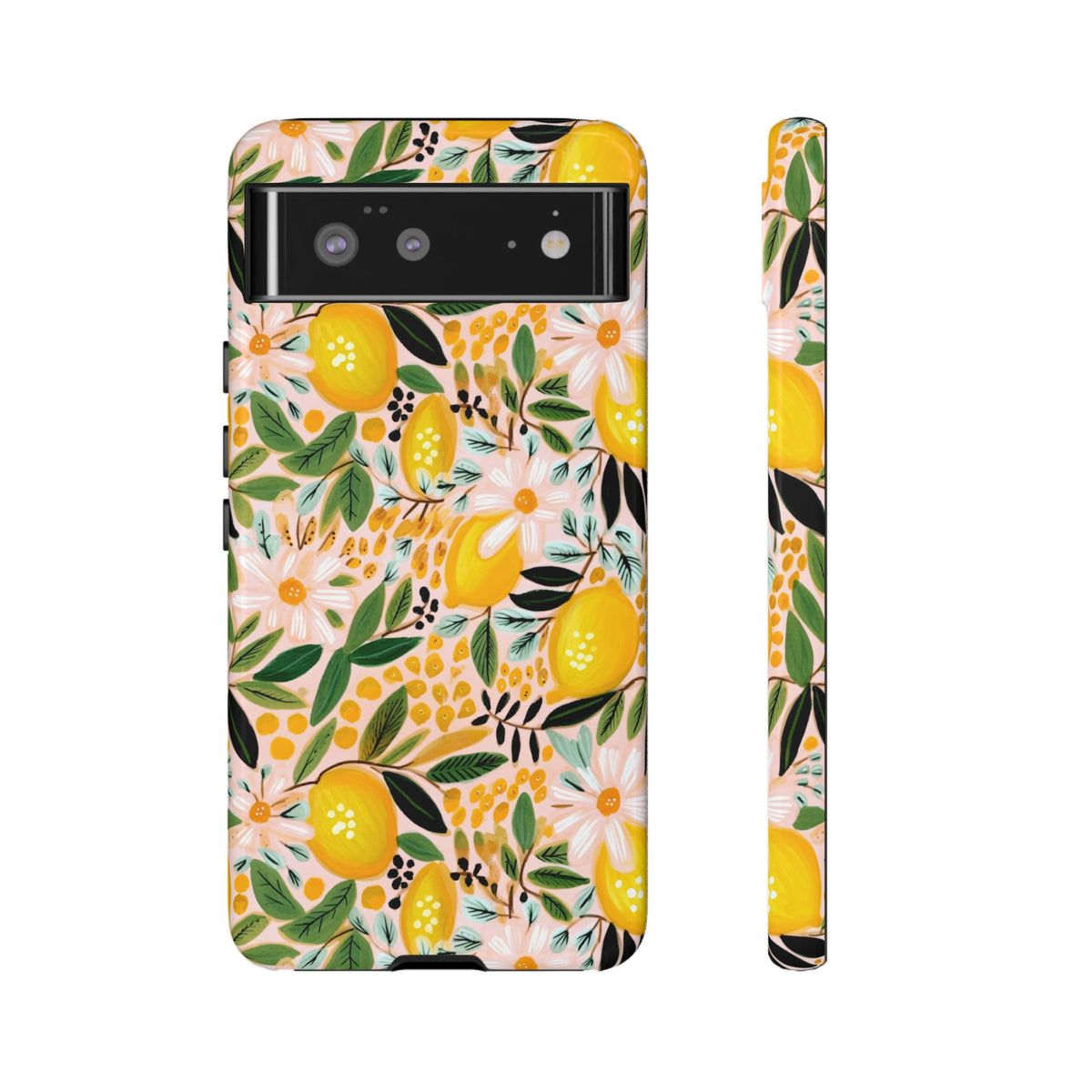 Cute Summer Lemons Phone Case – Refreshing Citrus Design for Your Phone 2