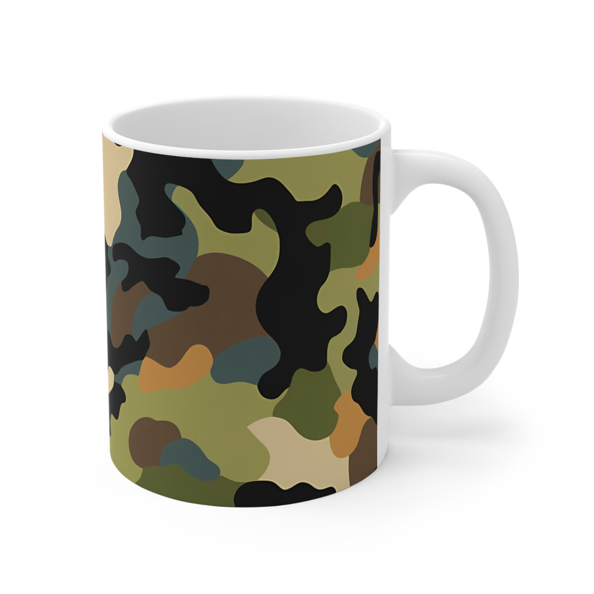 All-Over Camouflage Pattern Coffee Mug 04