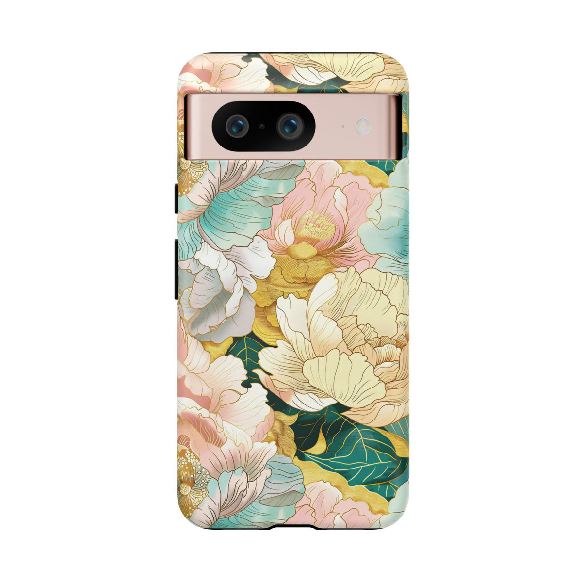 Japanese Blossom Asian Floral Design Phone Case – Elegant Floral Phone Cover