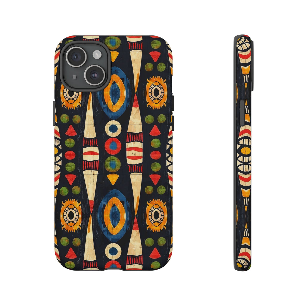 Stylish African Pattern Phone Case – Unique and Vibrant Protection 165