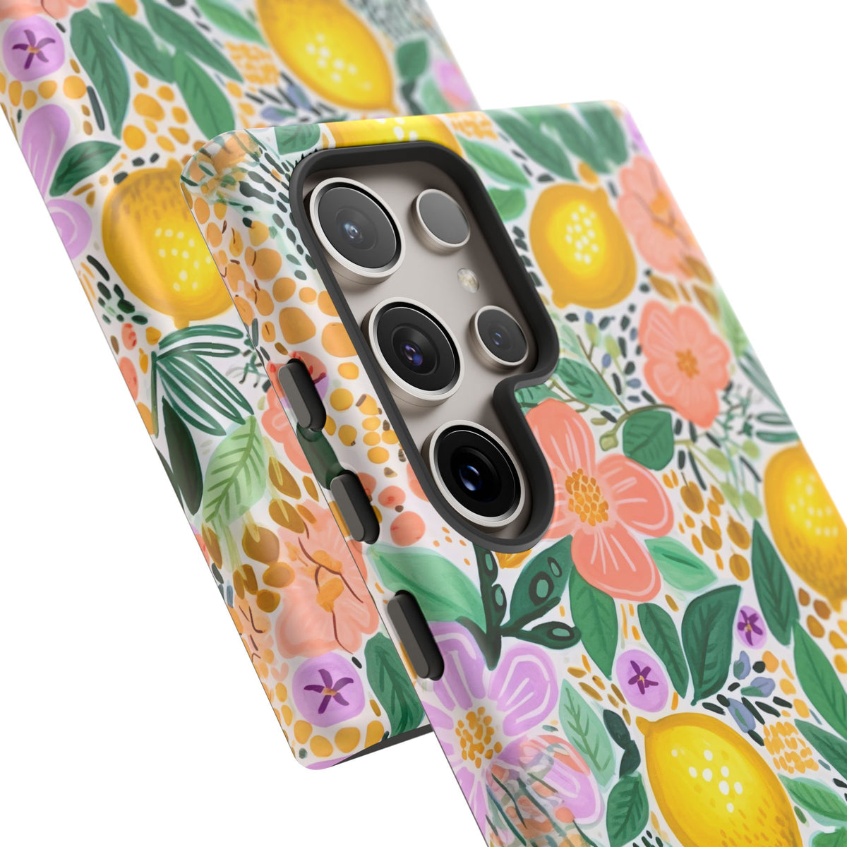 Cute Summer Lemons Phone Case – Refreshing Citrus Design for Your Phone