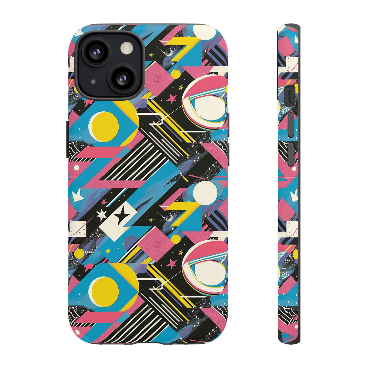 Retro 80s Seamless Phone Case – Vintage Style Meets Modern Protection 162