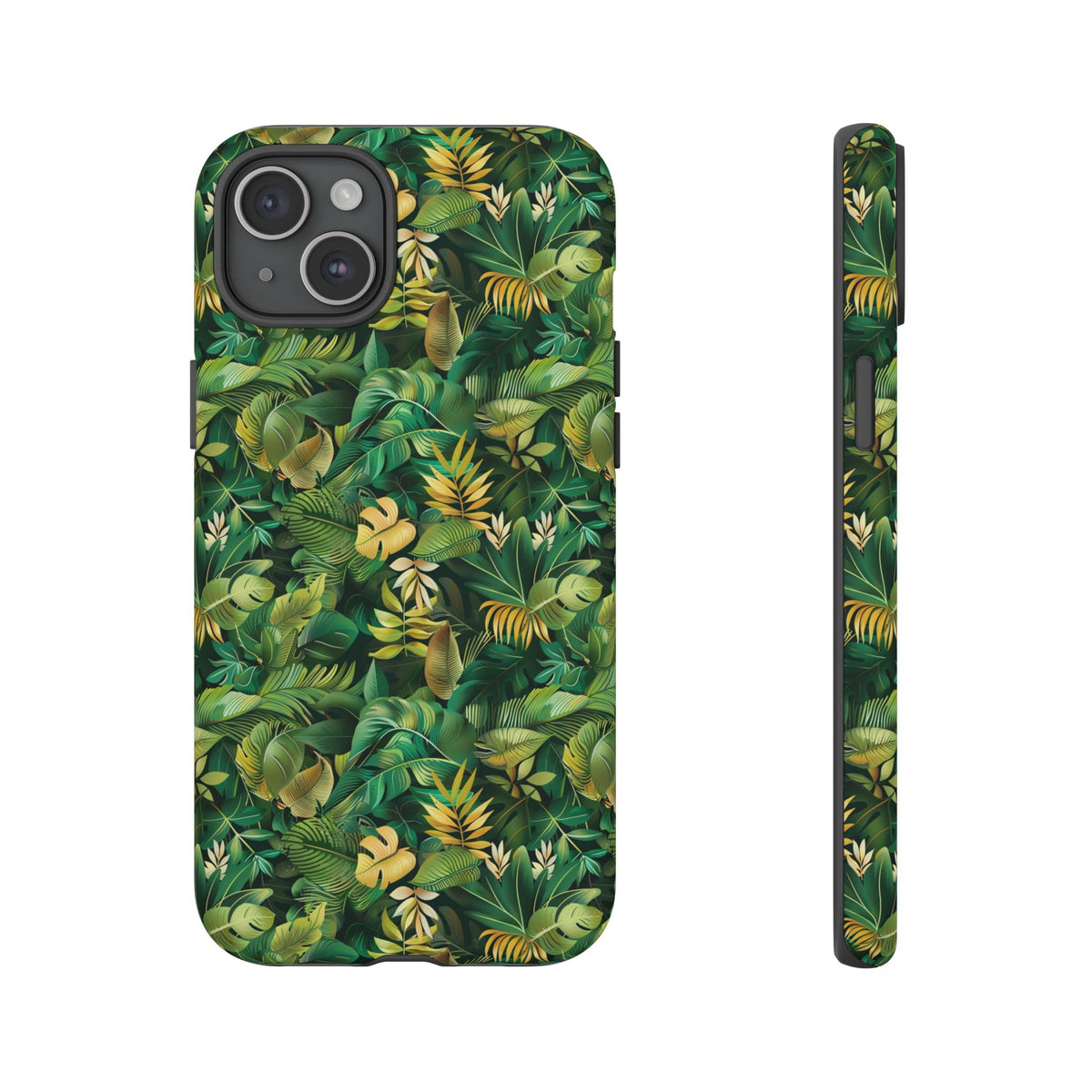 Jungle Pattern Phone Case – Exotic & Lush Design for Your Phone 330