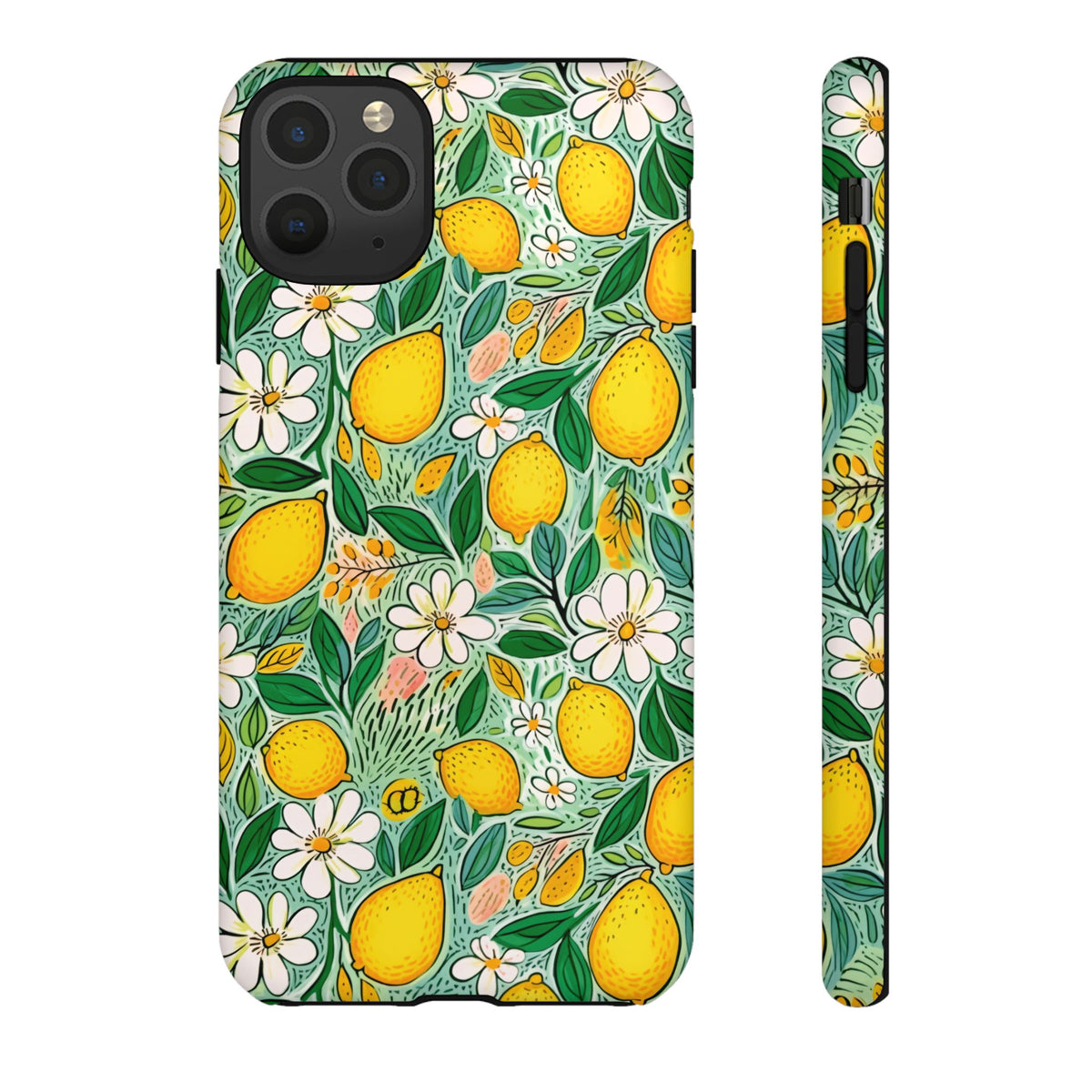 Cute Summer Lemons Phone Case – Refreshing Citrus Design for Your Phone 3