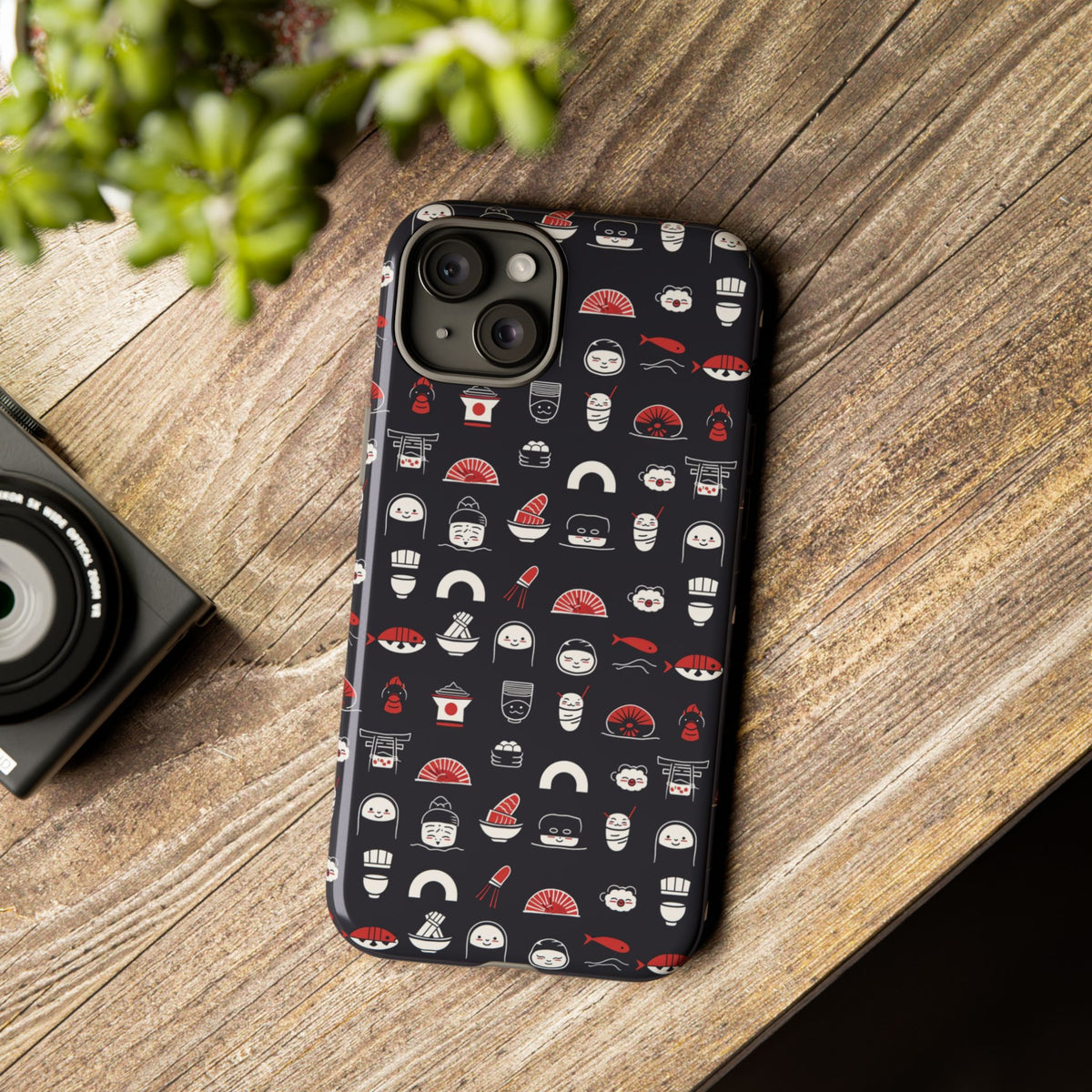 Japanese Pattern Phone Case – Elegant & Timeless Design for Your Phone 456