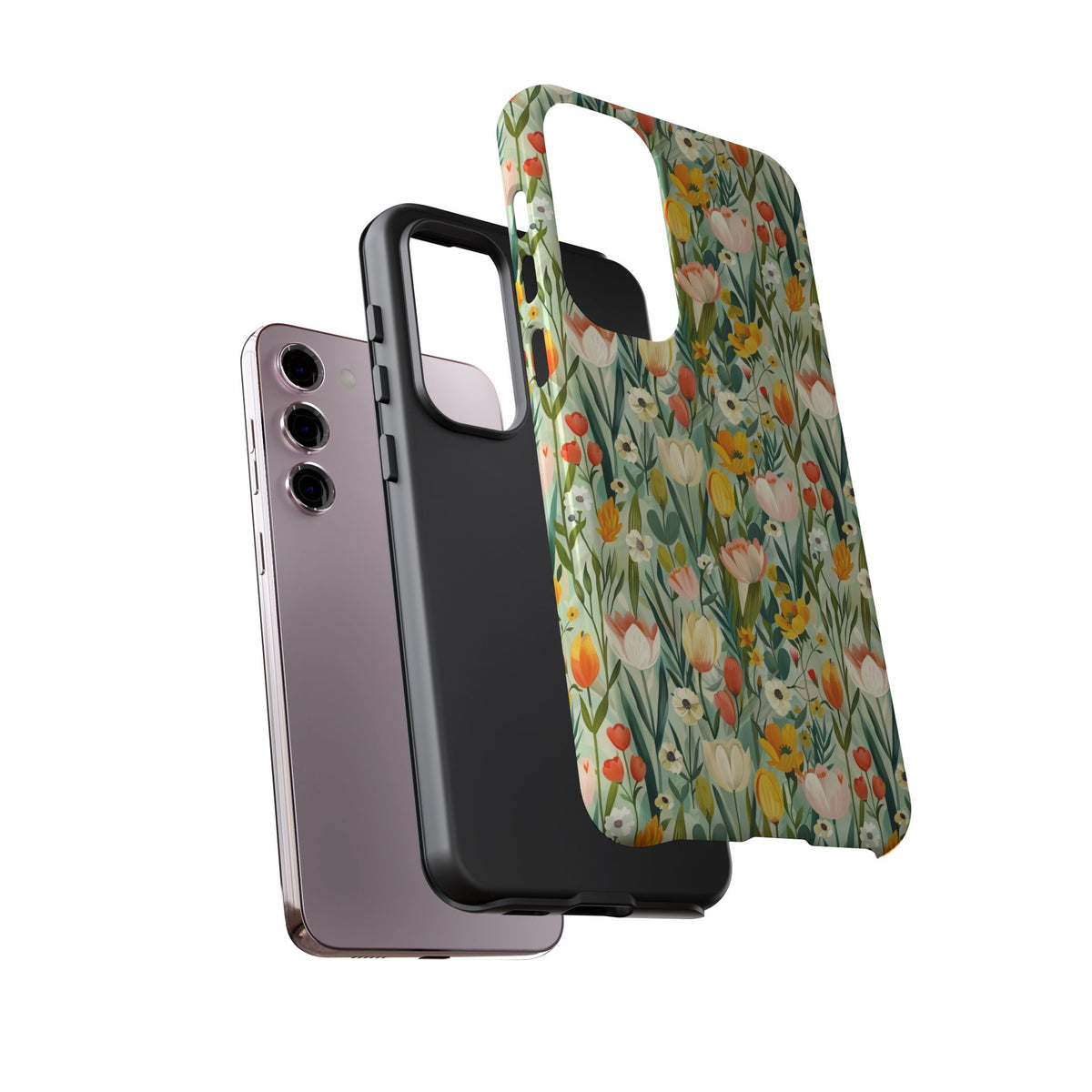 Spring Pattern Phone Case – Fresh & Vibrant Design for Your Phone 396