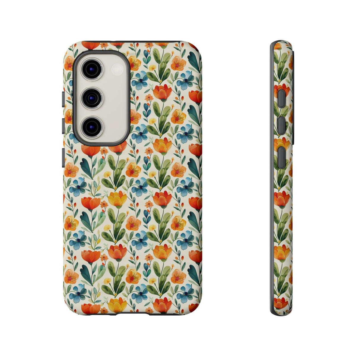 Spring Pattern Phone Case – Fresh & Vibrant Design for Your Phone 398