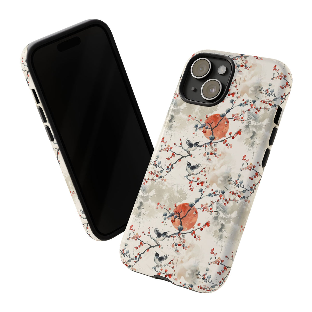 Japanese Pattern Phone Case – Elegant & Timeless Design for Your Phone 136