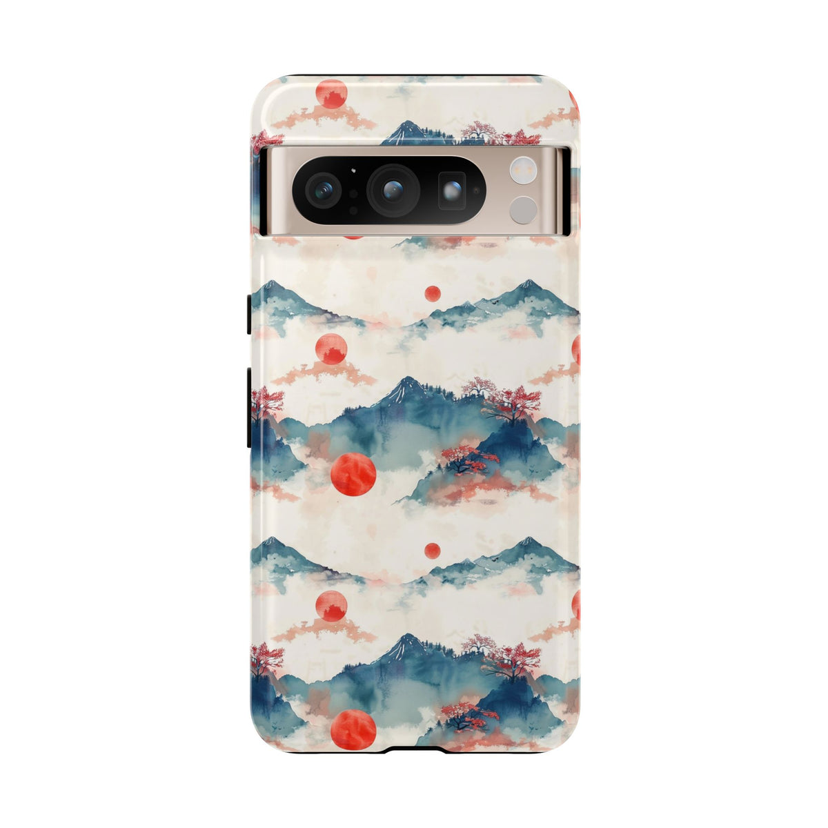 Japanese Pattern Phone Case – Elegant & Timeless Design for Your Phone 477