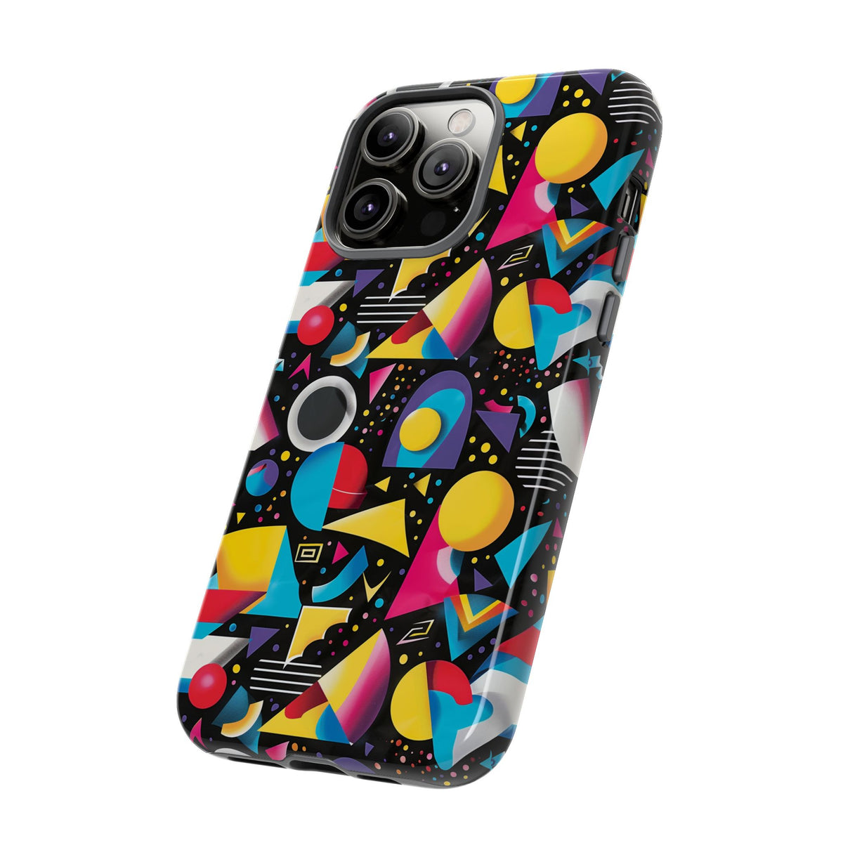 Retro 80s Seamless Phone Case – Vintage Style Meets Modern Protection 093