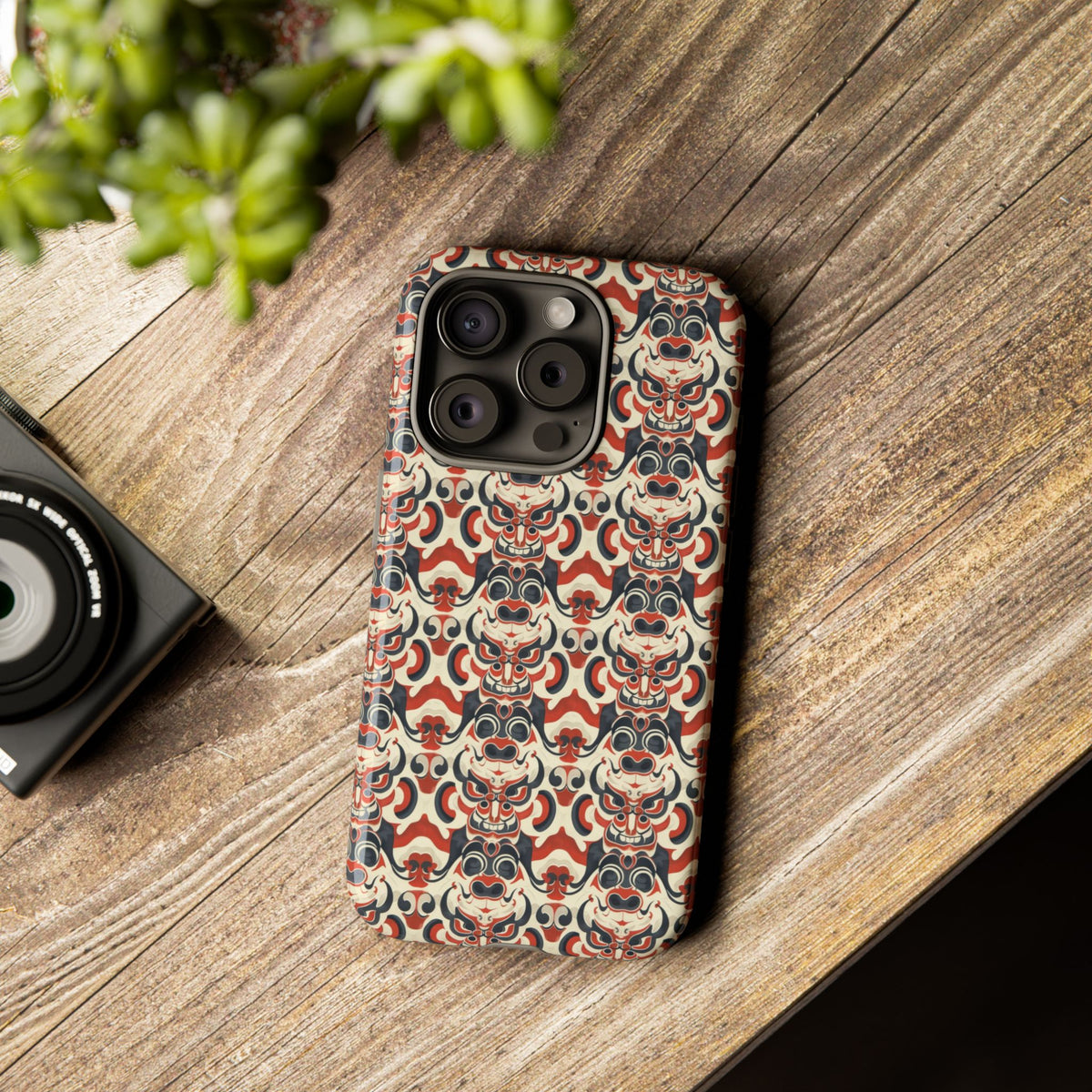 Japanese Pattern Phone Case – Elegant & Timeless Design for Your Phone 155