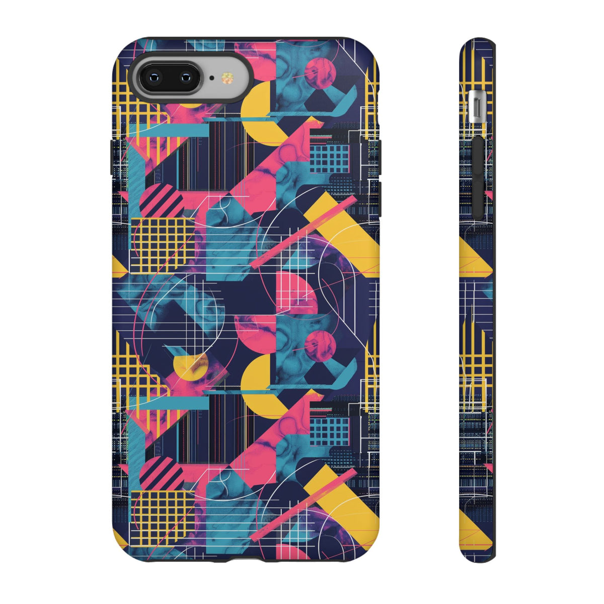 Retro 80s Seamless Phone Case – Vintage Style Meets Modern Protection 188