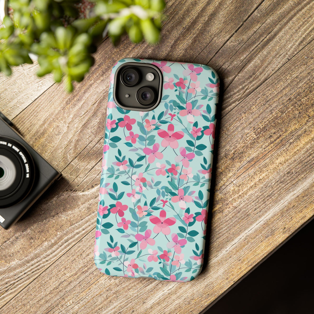 Spring Pattern Phone Case – Fresh & Vibrant Design for Your Phone 412