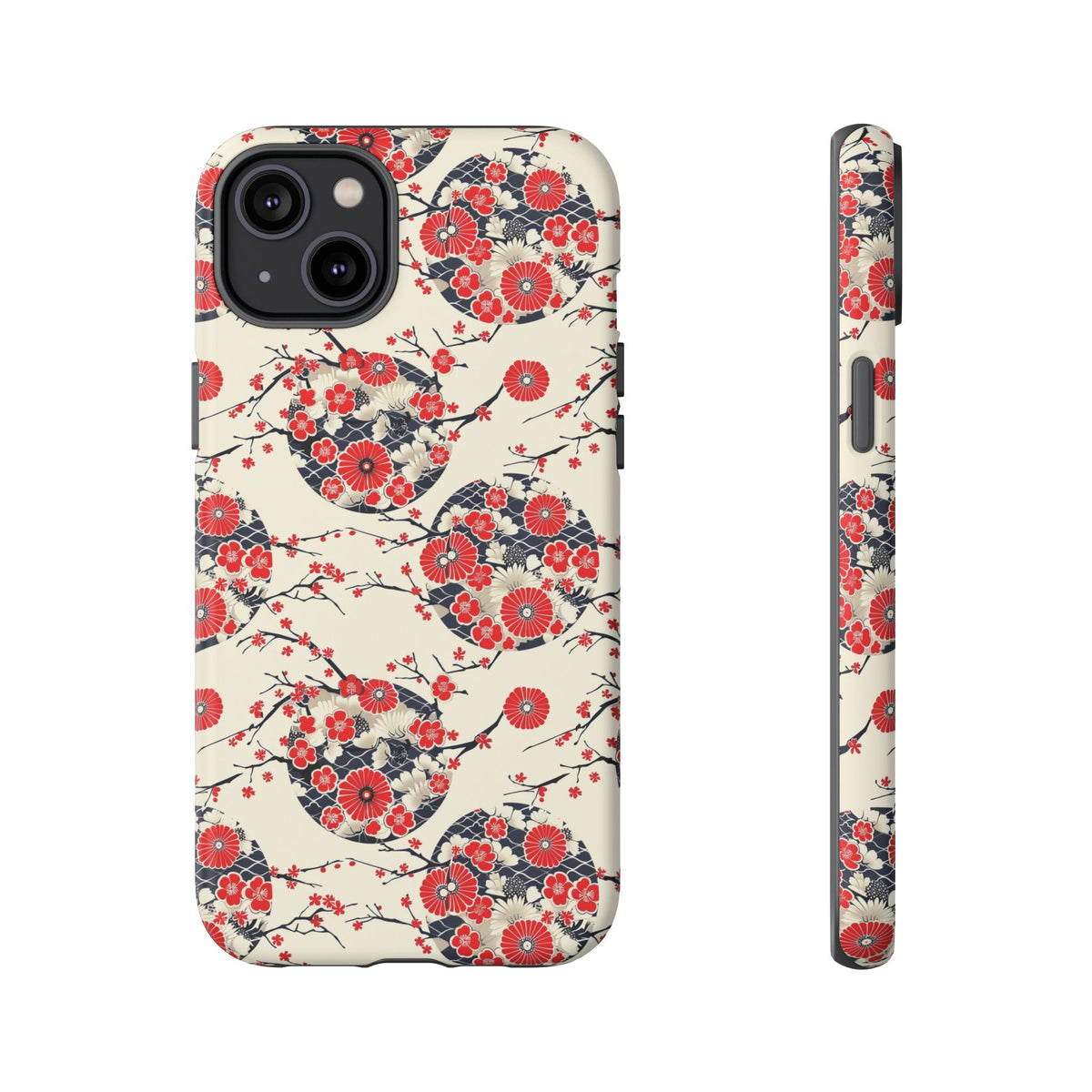 Japanese Pattern Phone Case – Elegant & Timeless Design for Your Phone 138