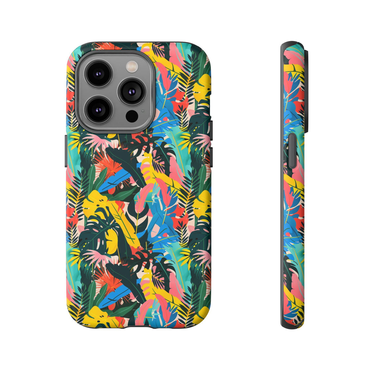 Jungle Pattern Phone Case – Exotic & Lush Design for Your Phone 346