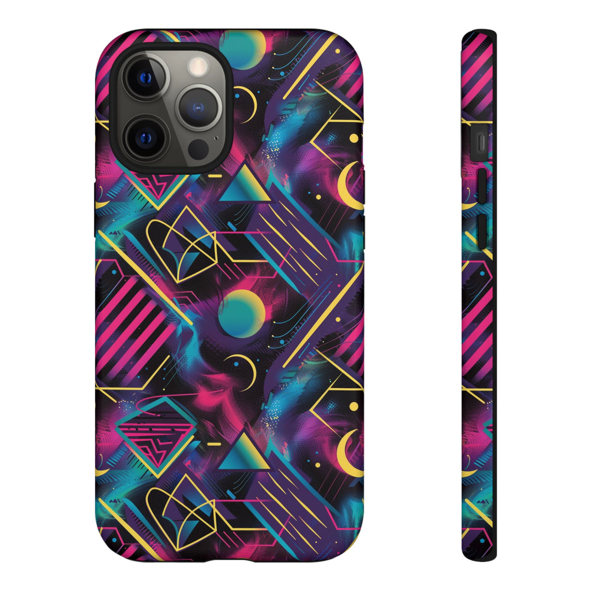 Retro 80s Seamless Phone Case – Vintage Style Meets Modern Protection 076