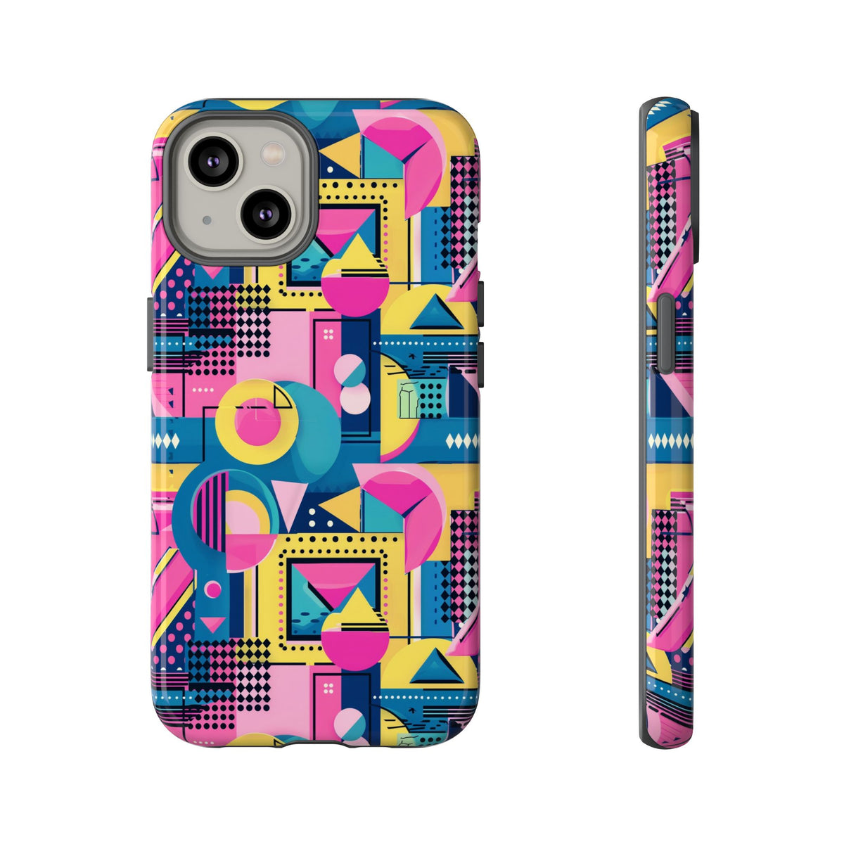 Retro 80s Seamless Phone Case – Vintage Style Meets Modern Protection 090