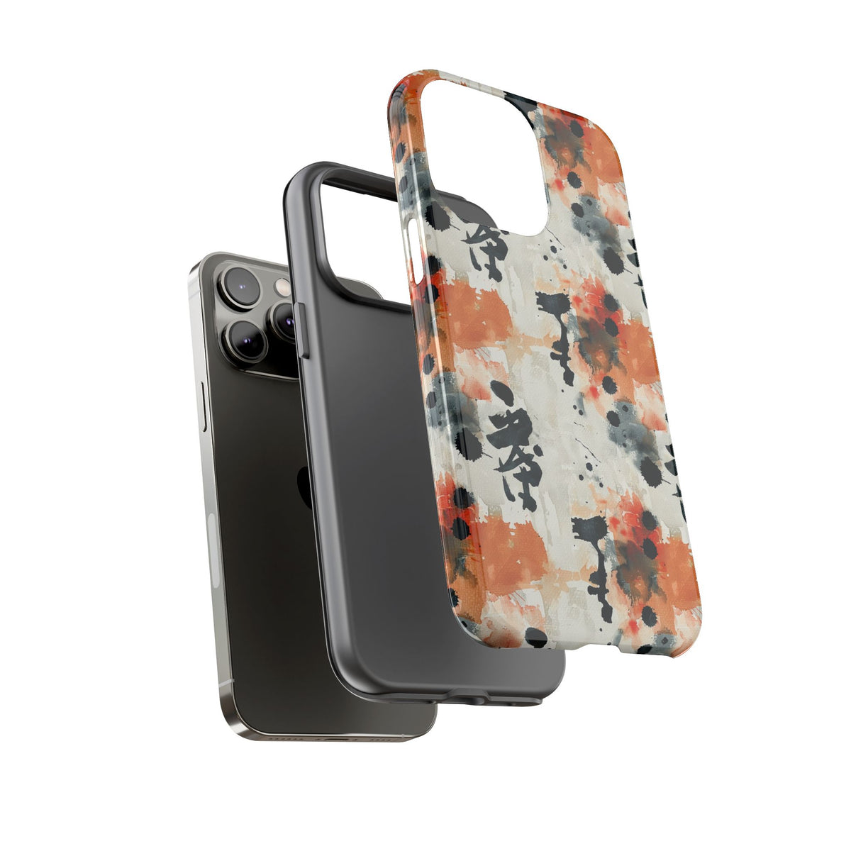 Japanese Pattern Phone Case – Elegant & Timeless Design for Your Phone 459