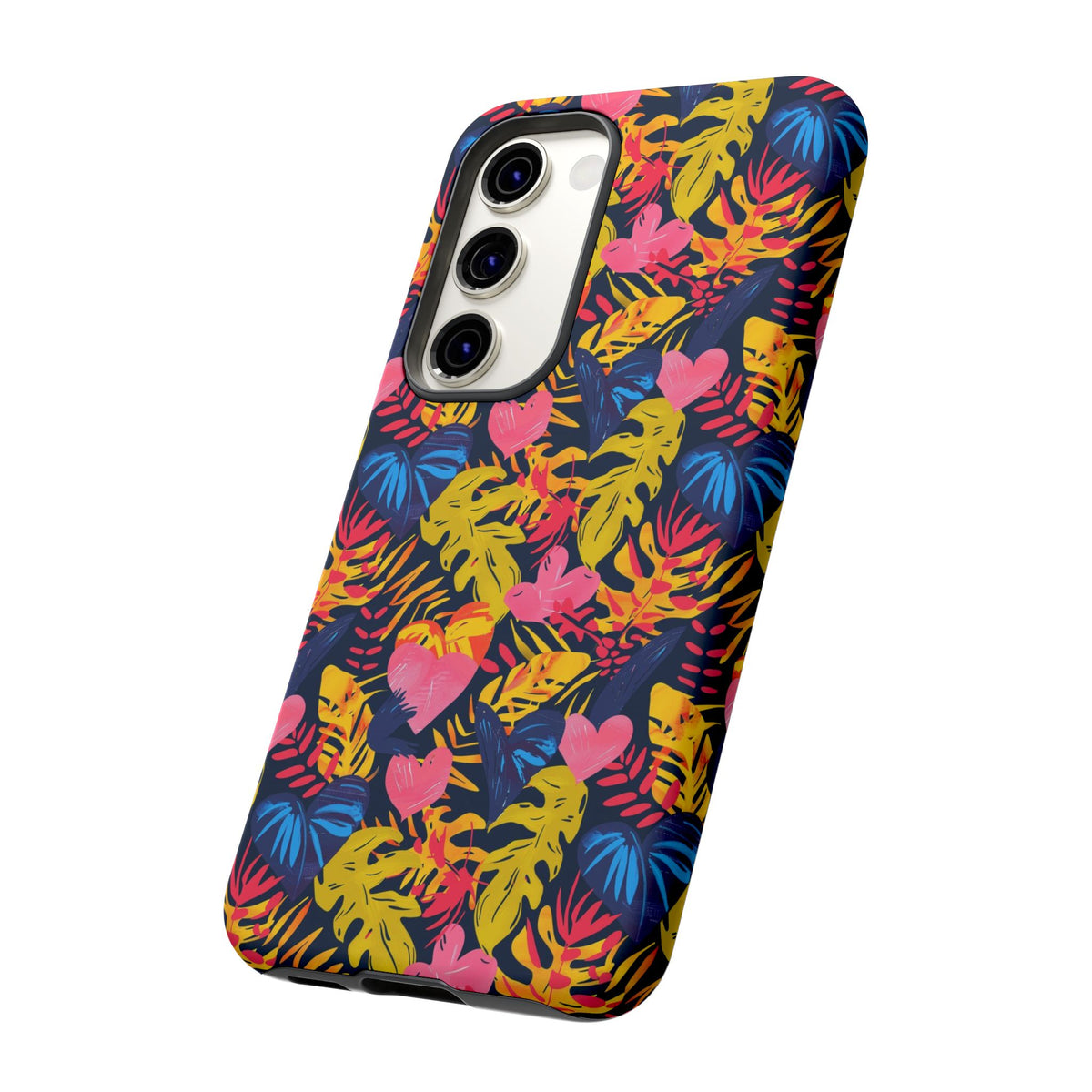 Heart Pattern Phone Case – Stylish & Loving Design for Your Device 360