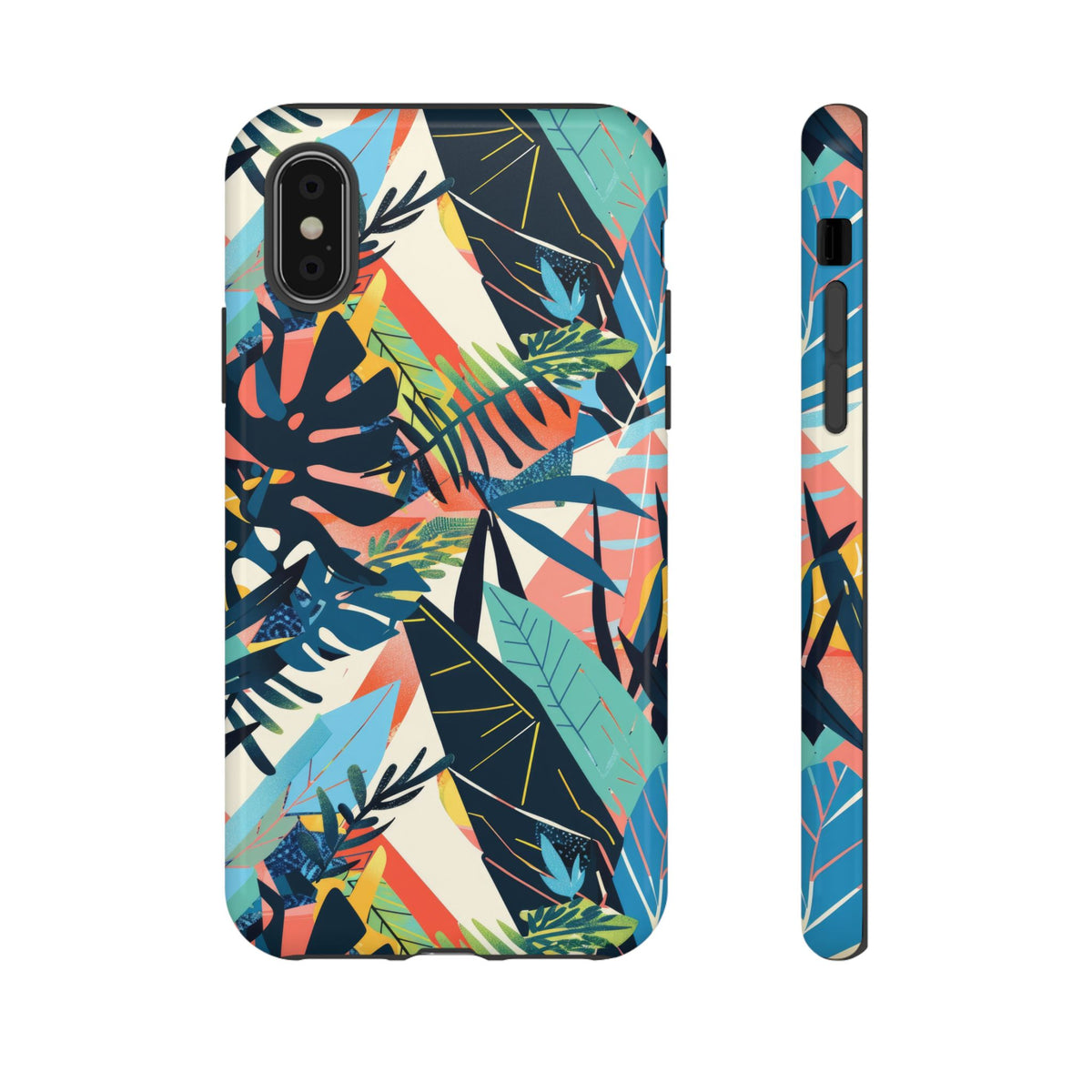 Jungle Collage Phone Case – Vibrant & Durable