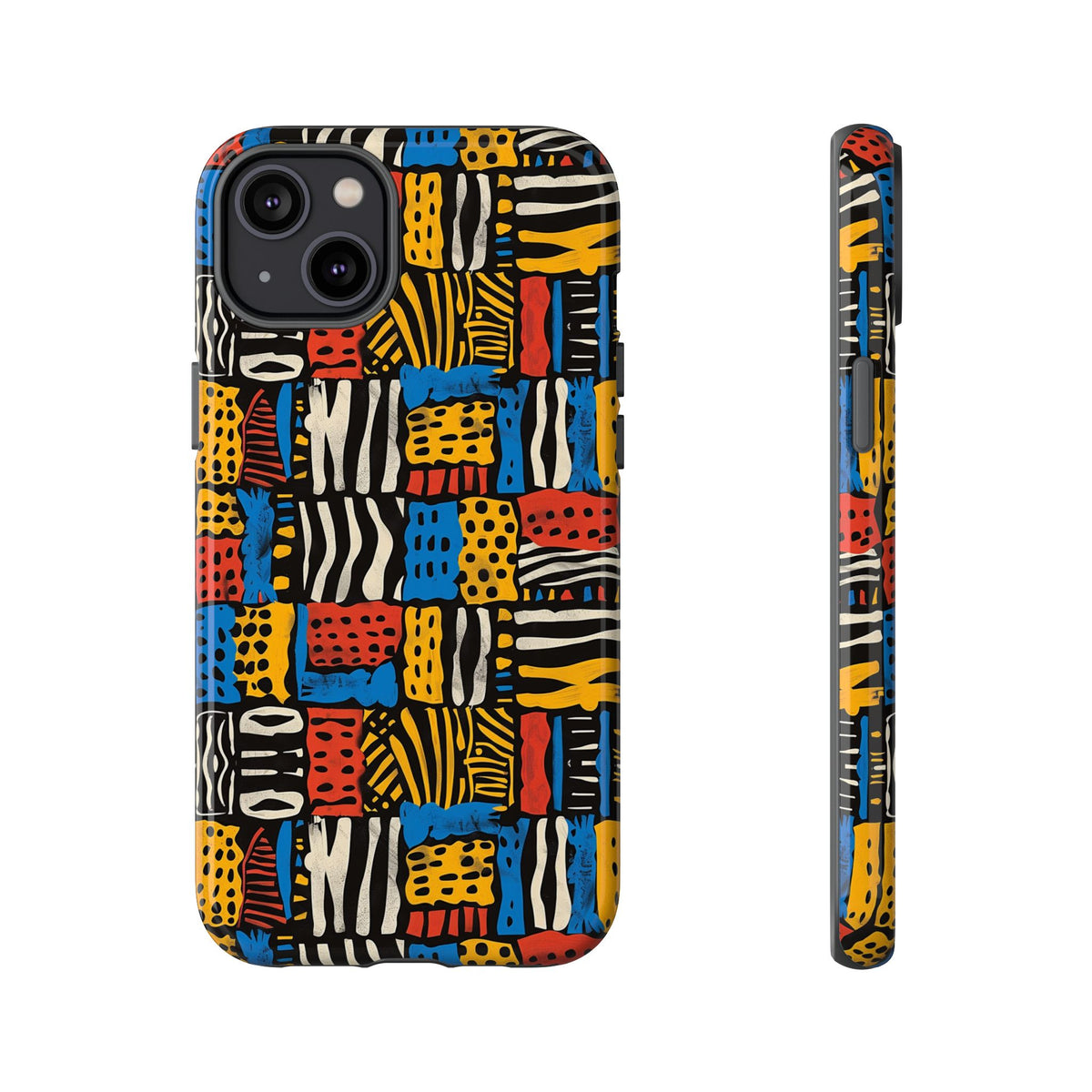 Stylish African Pattern Phone Case – Unique and Vibrant Protection 179