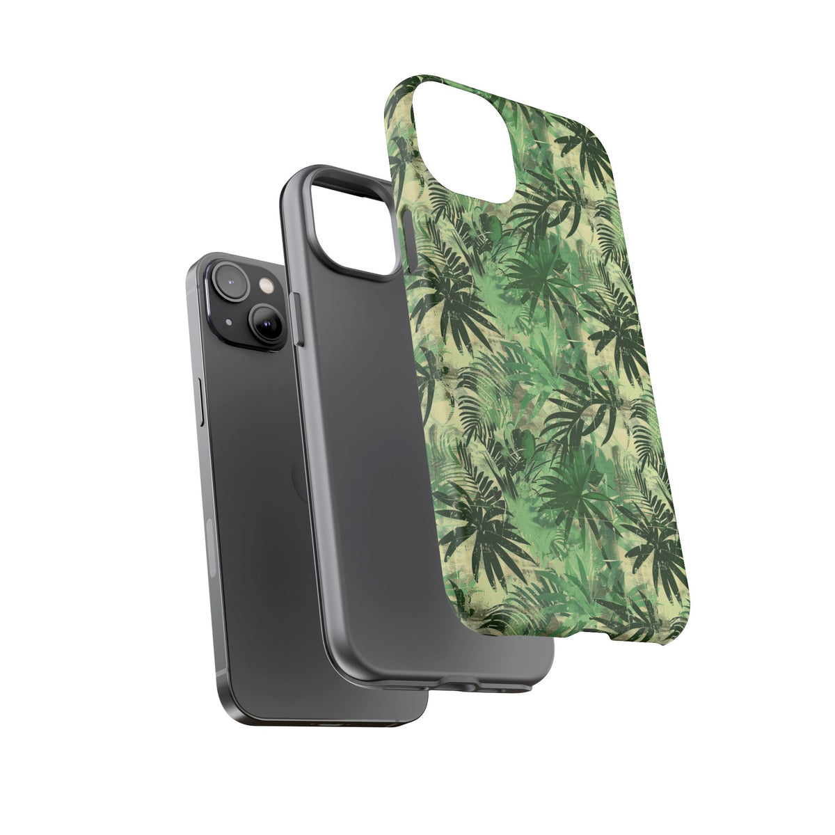 Jungle Pattern Phone Case – Exotic & Lush Design for Your Phone 336