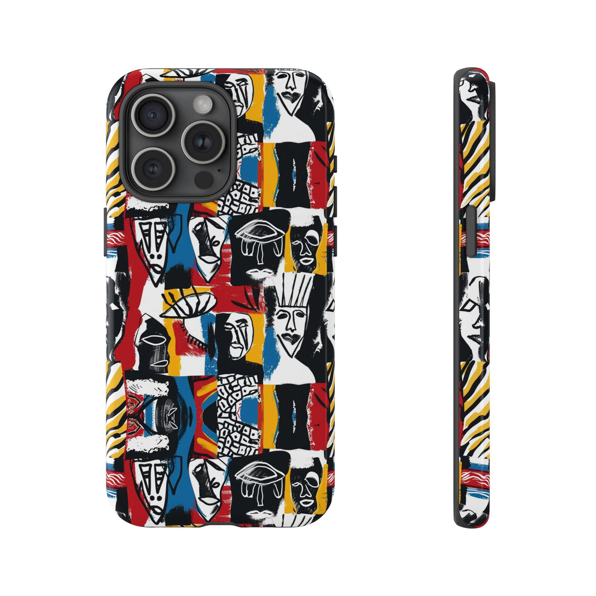 Stylish African Pattern Phone Case – Unique and Vibrant Protection 105