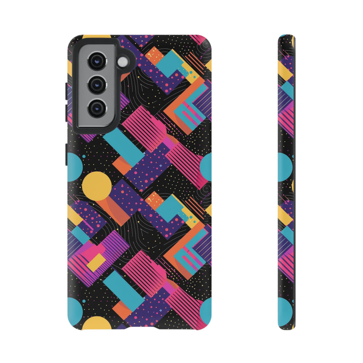 Retro 80s Seamless Phone Case – Vintage Style Meets Modern Protection 088