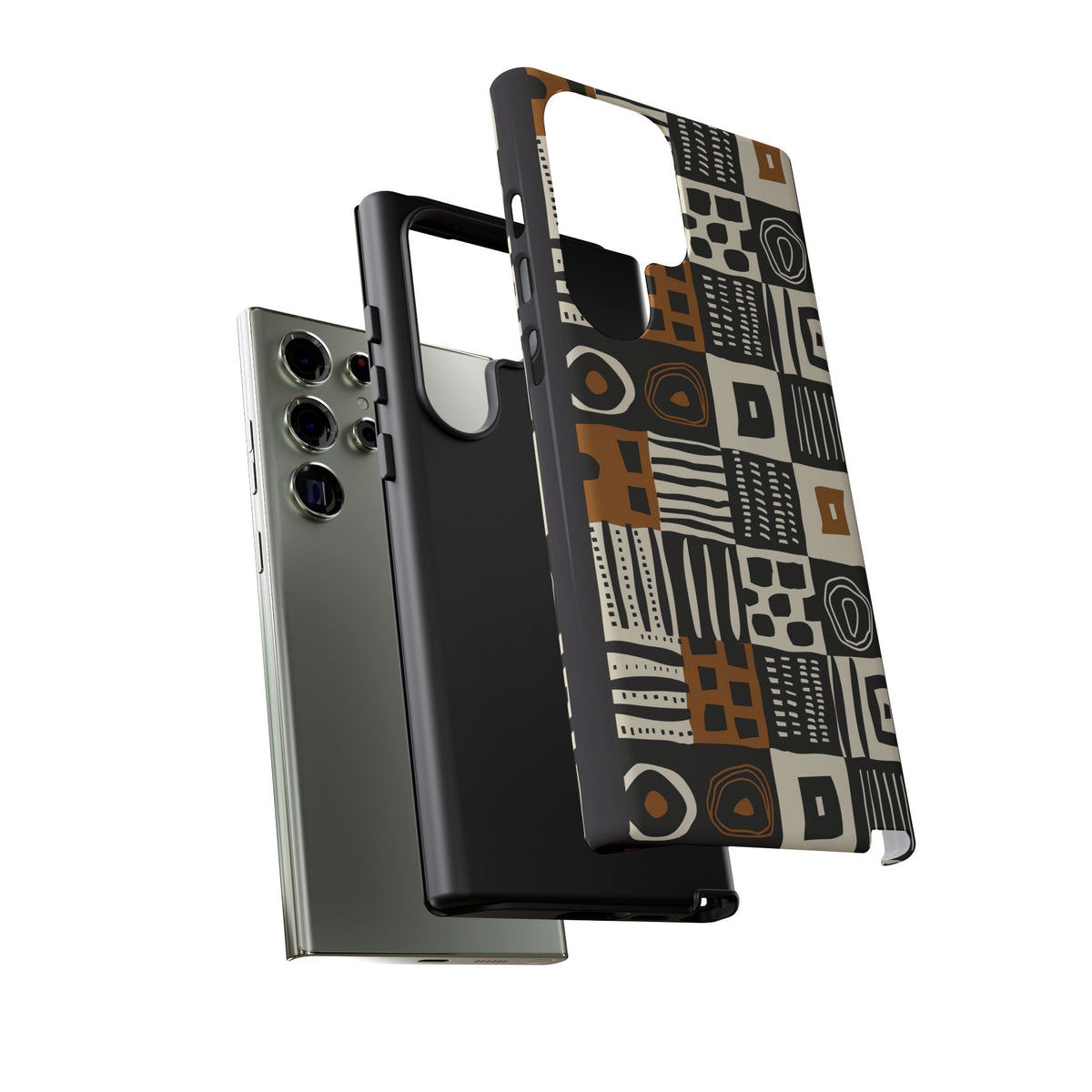 Stylish African Pattern Phone Case – Unique and Vibrant Protection 168