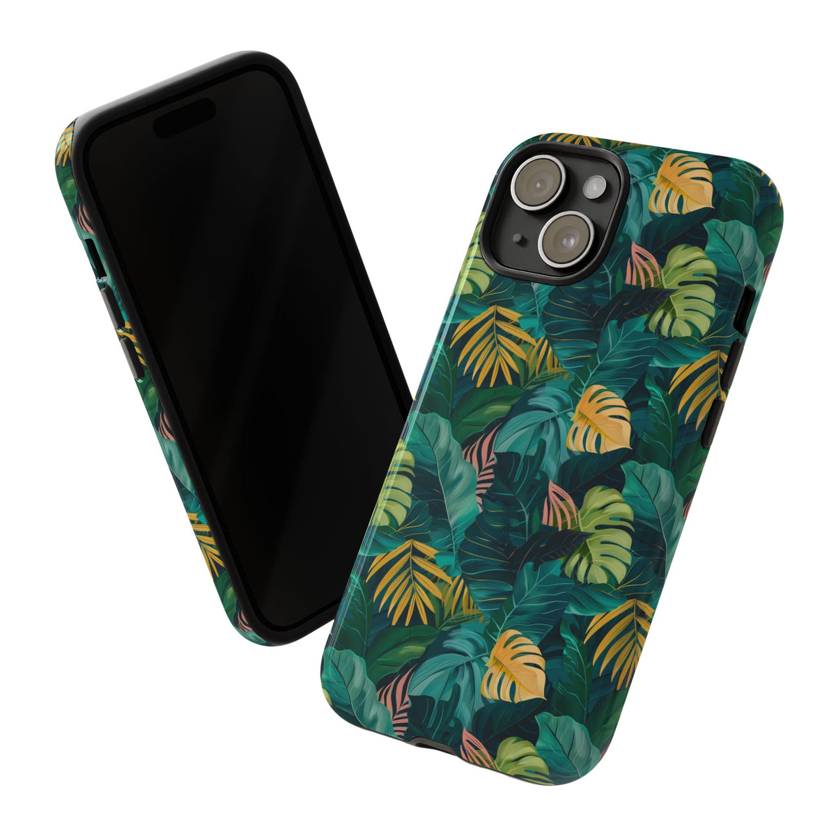 Jungle Pattern Phone Case – Exotic & Lush Design for Your Phone 337