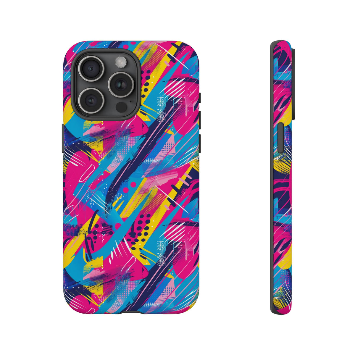 Retro 80s Seamless Phone Case – Vintage Style Meets Modern Protection 103