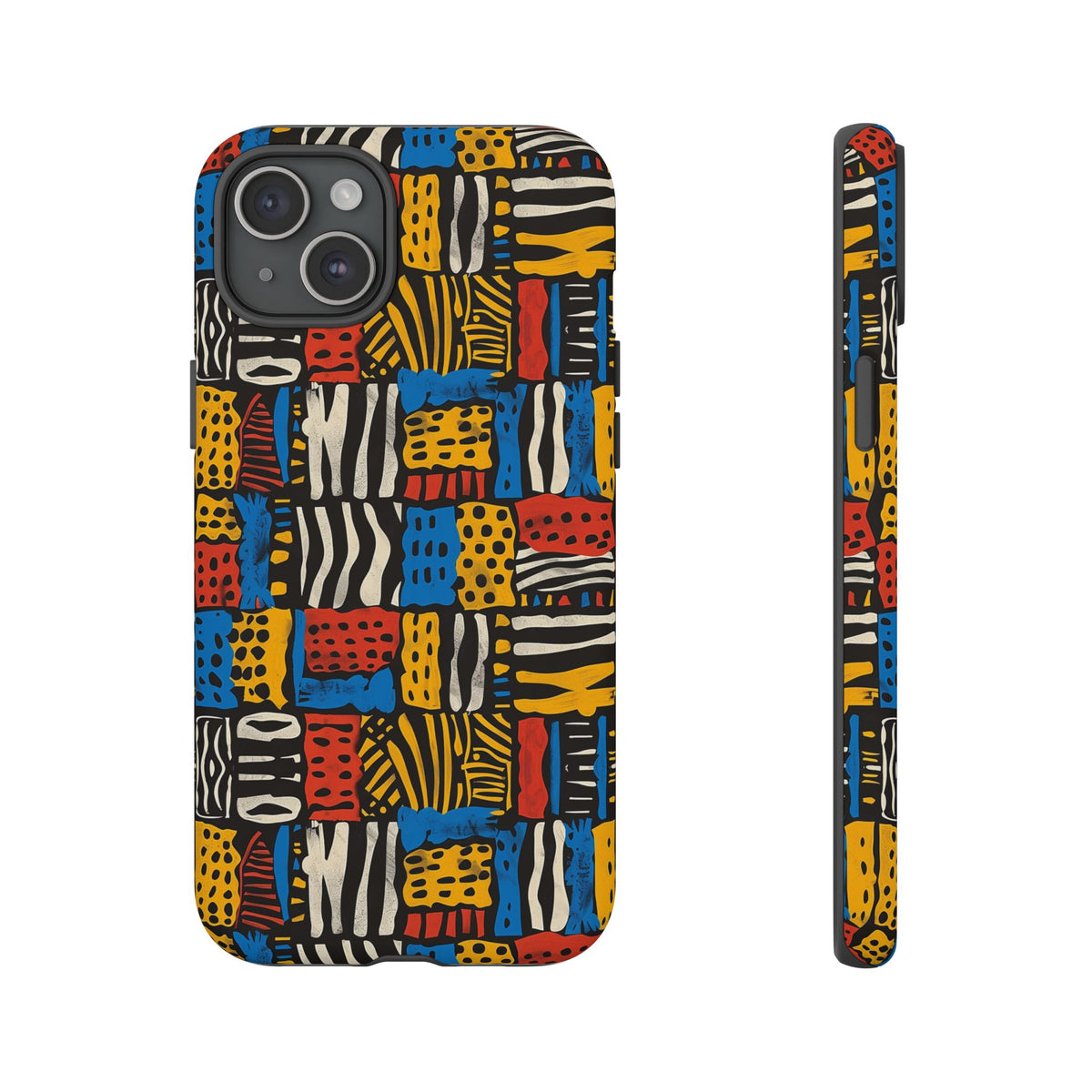 Stylish African Pattern Phone Case – Unique and Vibrant Protection 179