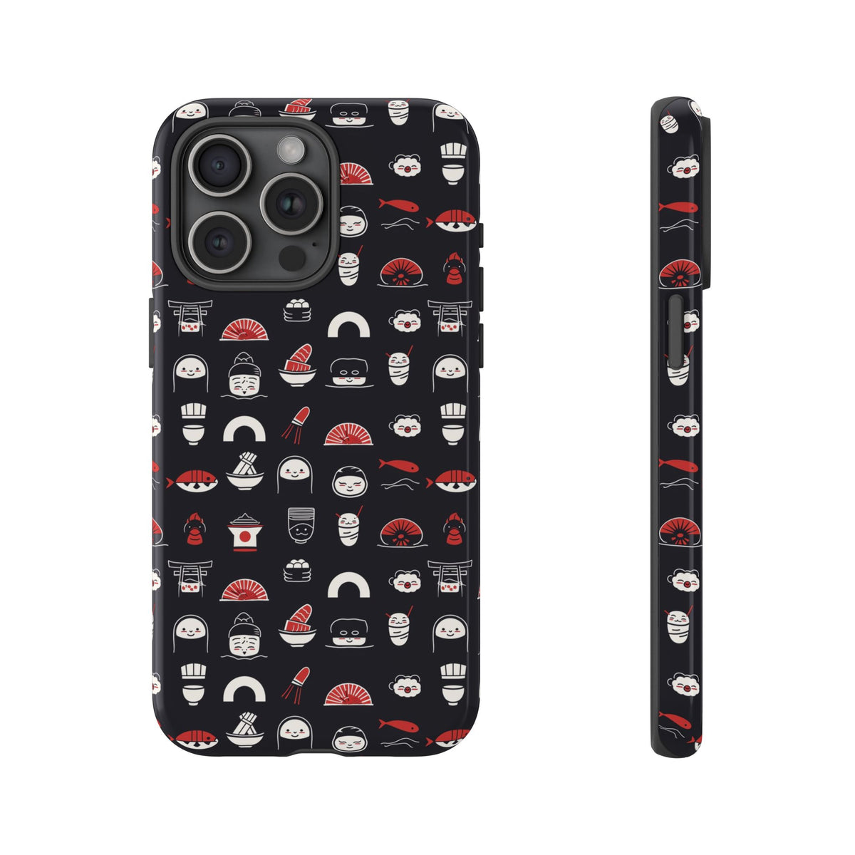 Japanese Pattern Phone Case – Elegant & Timeless Design for Your Phone 456