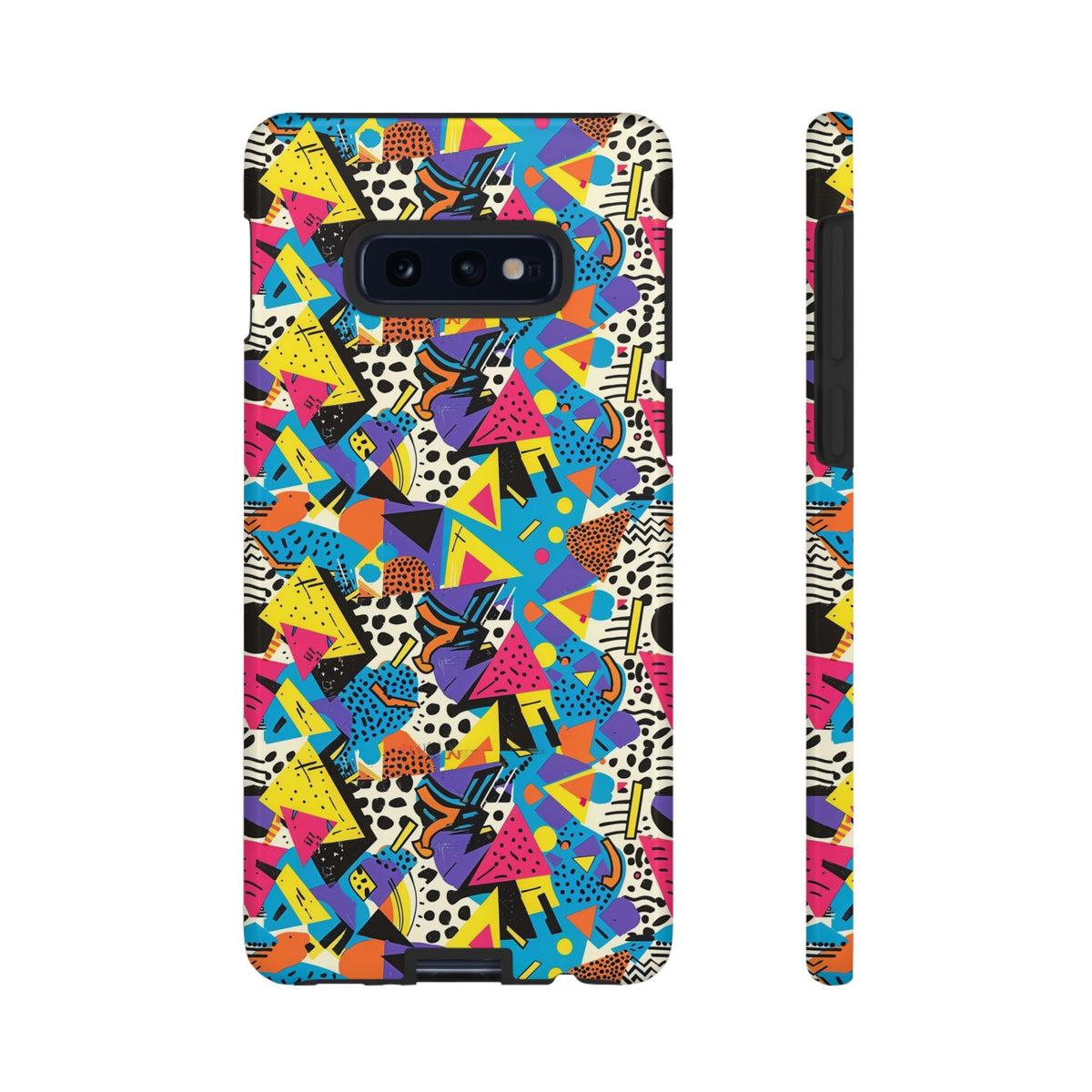 90s Themed Seamless Pattern Phone Case – Embrace Retro Style and Protection 231