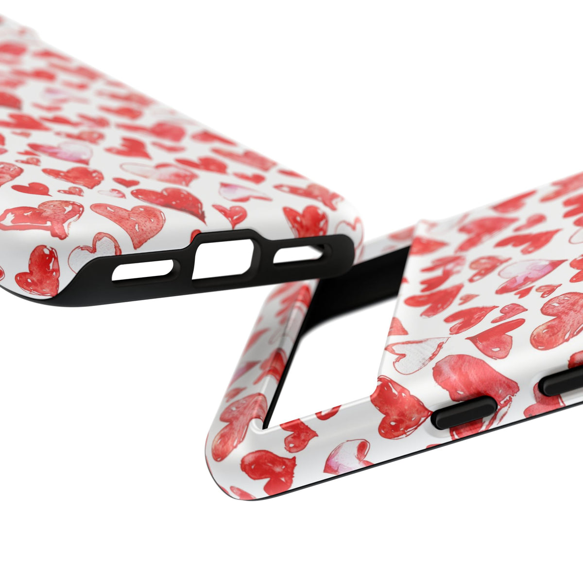 Heart Pattern Phone Case – Stylish & Loving Design for Your Device 813