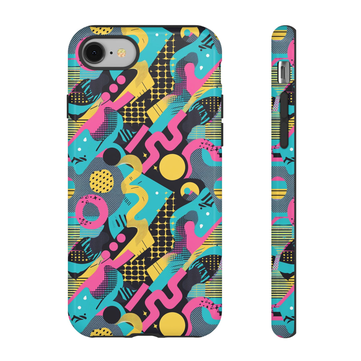 Retro 80s Seamless Phone Case – Vintage Style Meets Modern Protection 138