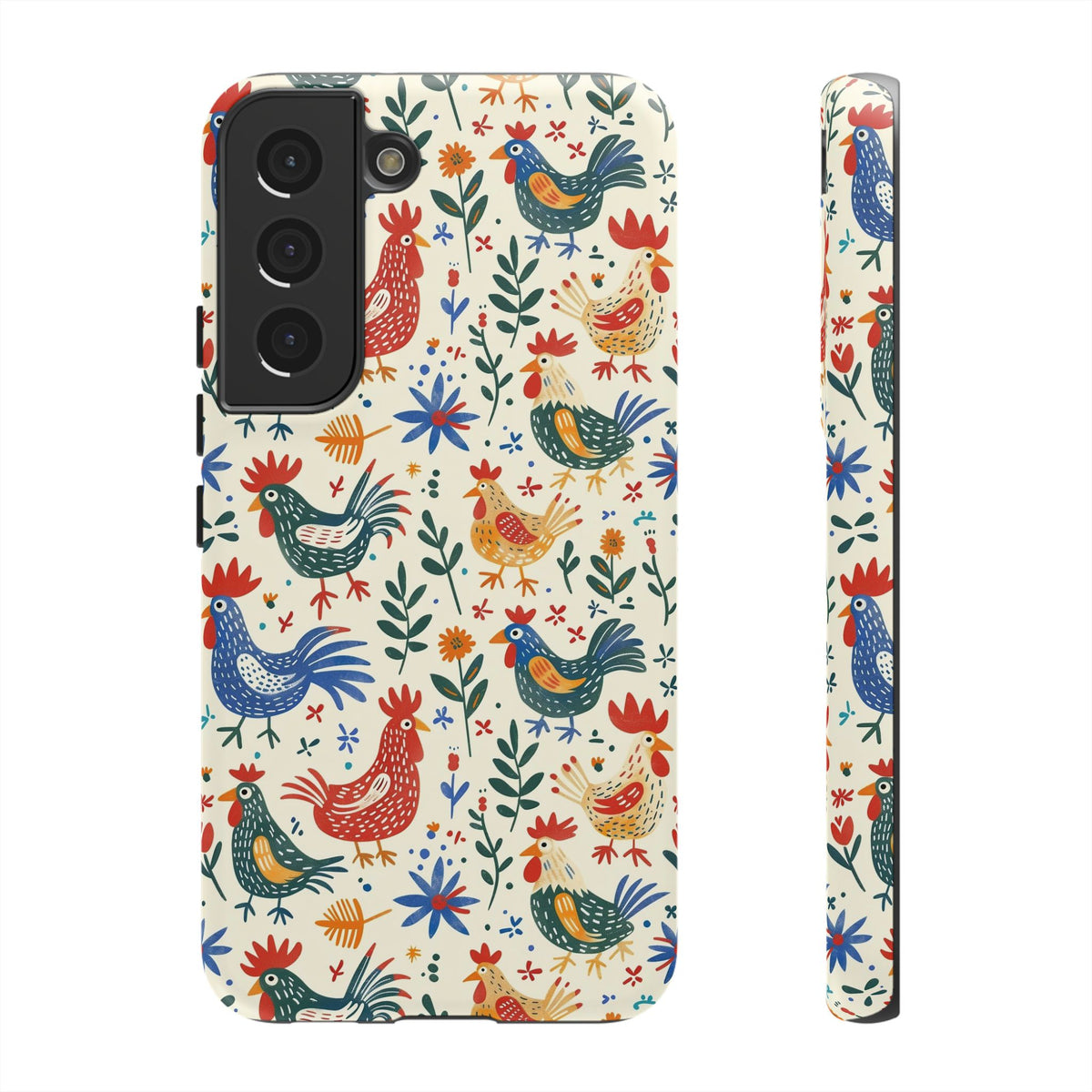 Birds Seamless Pattern Phone Case – Elegant and Timeless Avian Design 8