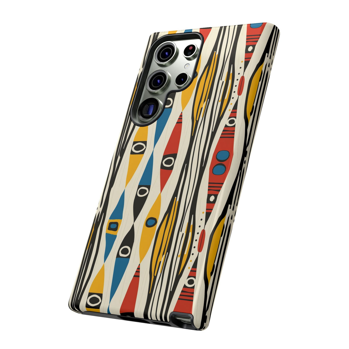 Stylish African Pattern Phone Case – Unique and Vibrant Protection 202