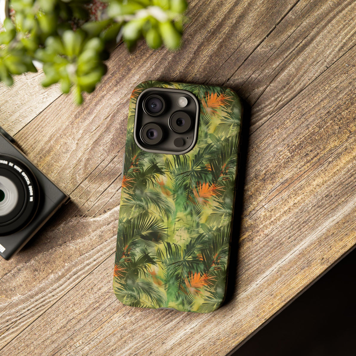 Jungle Pattern Phone Case - Tropical Nature Print for Ultimate Protection